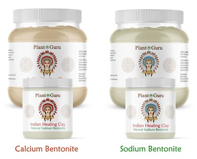 Bentonite Clay Powder Jar Food Grade Facial Mask Aztec Indian Healing Clay