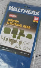 Walthers Modern Electrical Gear Kit 933-4075 HO Scale Model Railroad Building