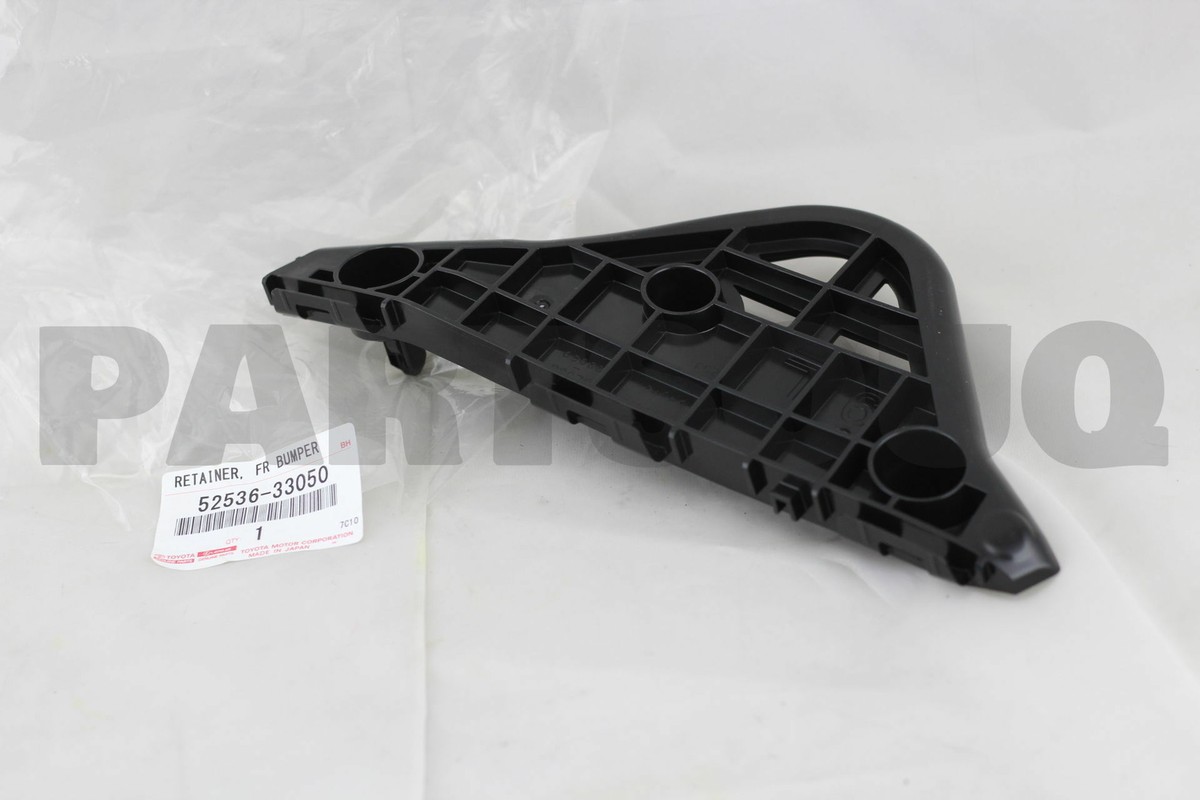 5253633050 Genuine Toyota RETAINER, FRONT BUMPER SIDE, LH 52536 