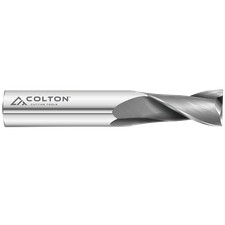 Colton Carbide End Mill 2 Flute Square 1/32" DIA x 3/32" LOC x 1-1/2" OAL