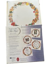 Creative Memories Thanks to You TITLE PAGES 12 x 12 Refill Pages Set Of 2