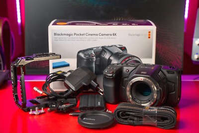 Blackmagic Pocket Cinema Camera 6K + Cage Tilta