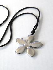 J.JILL FLOWER NECKLACE SLIDE ADJUSTABLE 18-28"