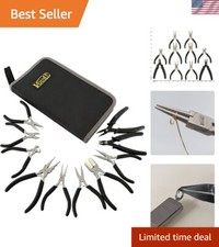 Versatile 10-Piece Jewelry Crafting Tools - Ideal for Professionals  Hobbyists