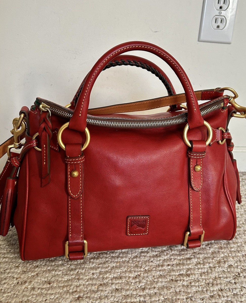 Dooney & Bourke Florentine Satchel レッド Dooney & Bourke Florentine Satchel