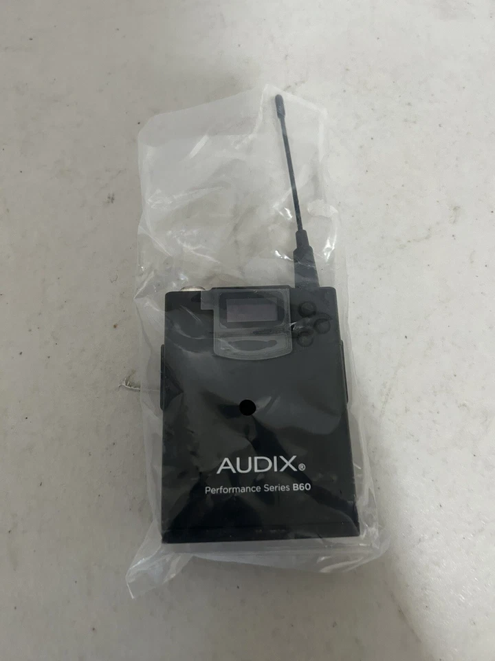 Audix B60 Performance Series Bodypack Transmitter (522 to 586 MHz) - Image 4 of 4