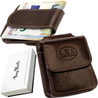TONY PEROTTI Magnetic Holds Secure Money Clip Bill Money Clip Dollar Clip Brown