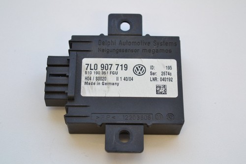 VW Touareg 2.5 R5 TDI 2006 RHD Steuergerät Diebstahlwarnanlage 7L0907719 1929982