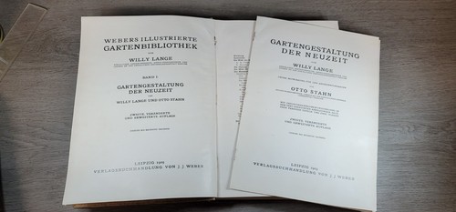 Arts Crafts Apartment Modern Age 1908 Modern Garden Design 1909 In German - Picture 23 of 24