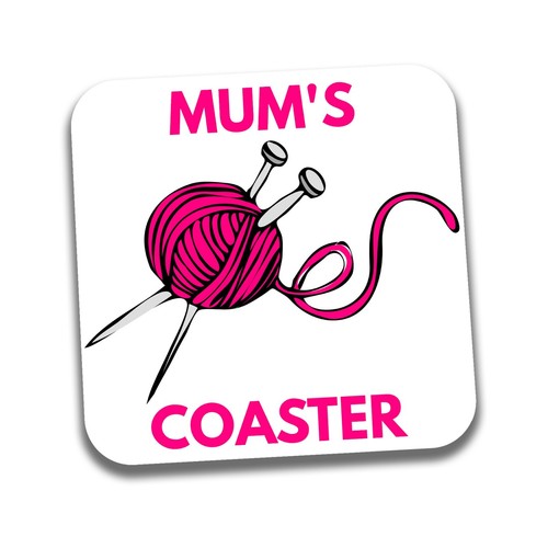 Personalised Mother's Day Birthday Gift Knitting Mug & Coaster Mum Nan Grandma - Picture 11 of 14