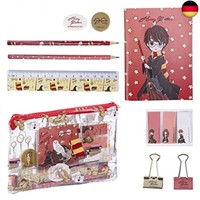 Harry Potter Briefpapier-Set, EinschließLich Bleistifte, Lineal, A6-Notizbuch,