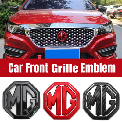 1PC Car Front Grille Emblem Badge Sticker For Morris Garage MG MG5 MG6 PRO ZS HS