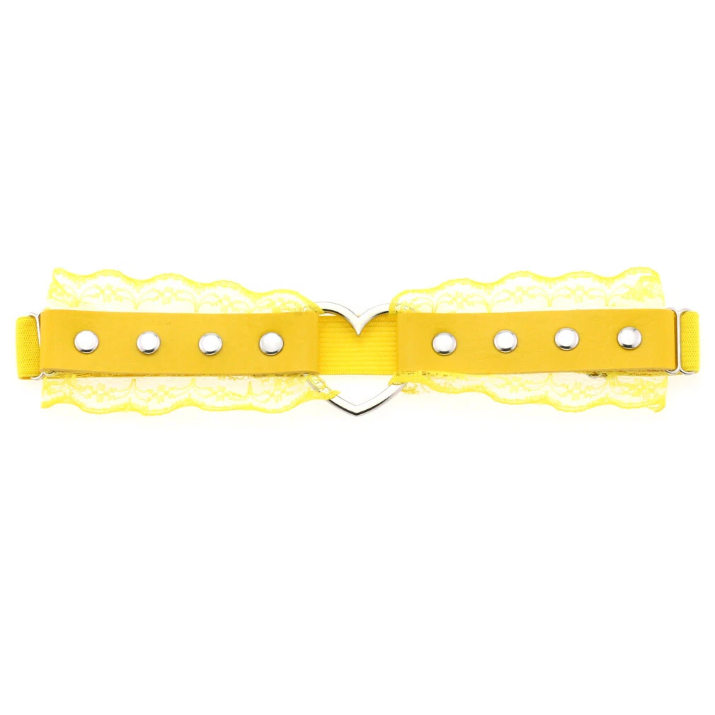 yellow garter belt set 2024 european mesh embroidered garter belt main image 0