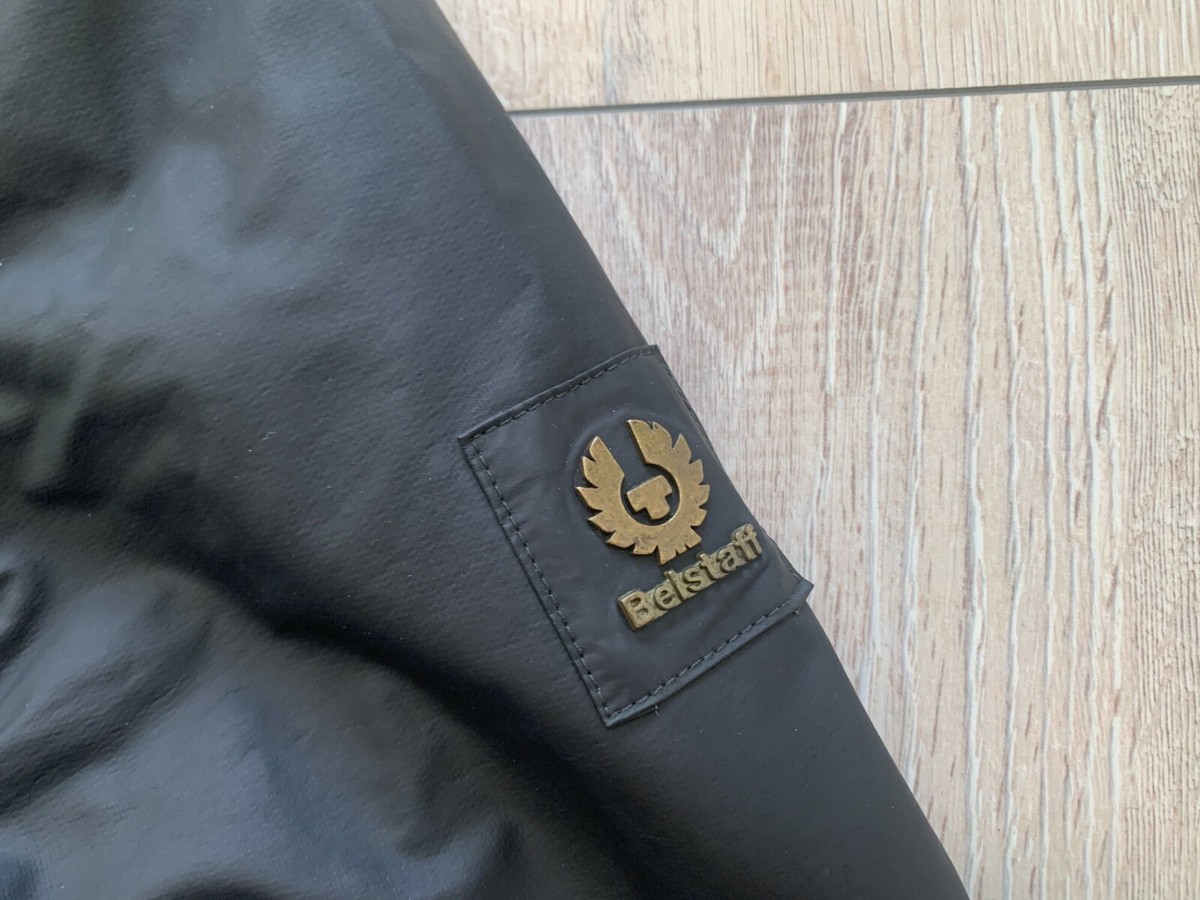 BELSTAFF H Racer Zip Rubberized Jeremy Renner Moto Biker