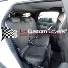 Fits Land Rover Discovery Sport 2Nd Row Seat Covers 60/40 (2014 On) 538 Black
