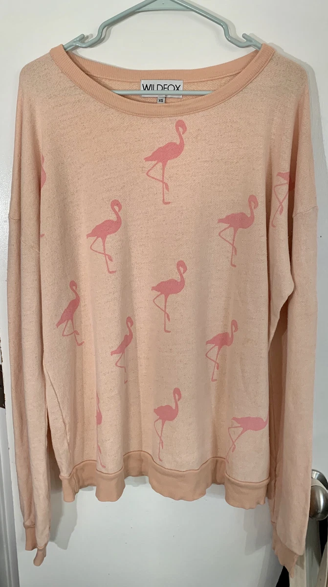 Wildfox clearance flamingo sweater