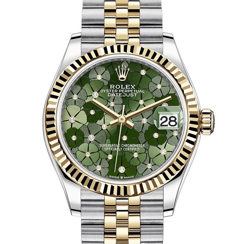 Rolex Datejust 36m 126233 Diamond Black Steel Yellow Gold 2022 Box