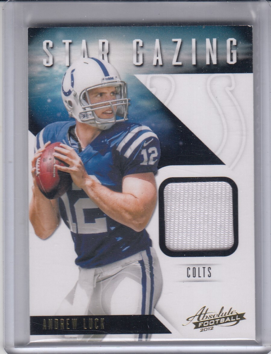 ANDREW LUCK 2012 Absolute Star Gazing Materials #4 Colts