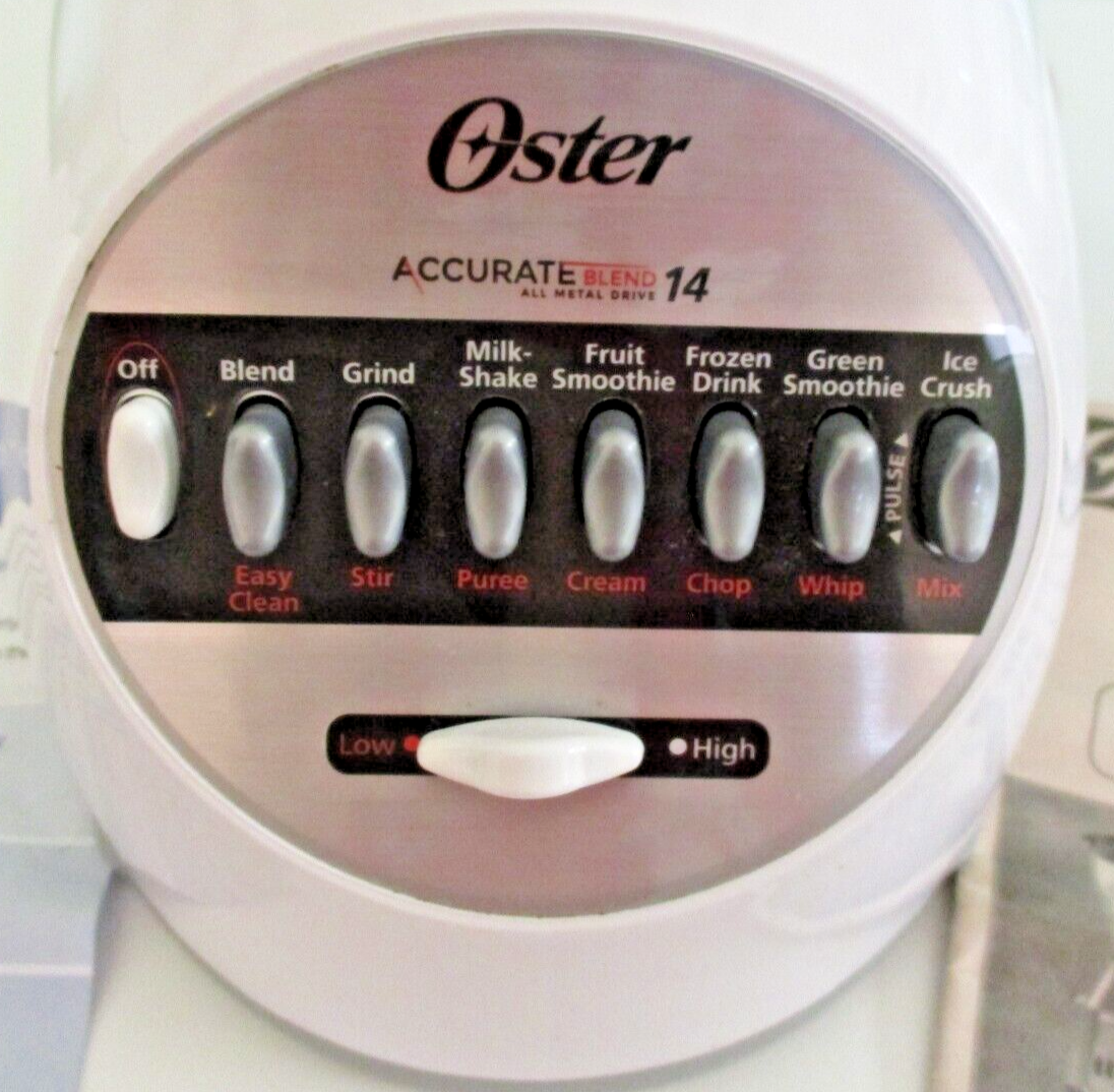 Oster 6650 Osterizer 12 Speed Blender With Food Processor for