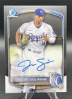 Jac Caglianone 2025 Bowman Chrome Prospect Auto #CPA-JCA Kansas City Royals