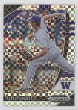 2020 Panini Prizm Draft Picks Power Plaid 21/35 Stevie Emanuels #PDP157 0y9v