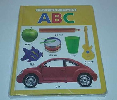 Look and Learn ABC Book - Board book, by Hinkler - Very Good