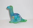 Fenton Glass Blue Whimsy Delight Dinosaur Figurine Ltd Ed GSE #12/42 K Barley