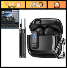 Shockproof Protective Case for JBL Vibe Beam2/Beam/200TWS with Lock Clip  Clean