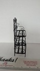 Vintage Dollhouse Miniature Metal Kitchen Bakers Rack Plant Shelf  6" x 3 3/4" — photo 4