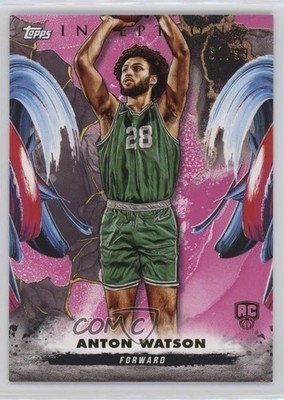 2024-25 Topps Inception Pink 61/99 Anton Watson #44 Rookie RC 3hd