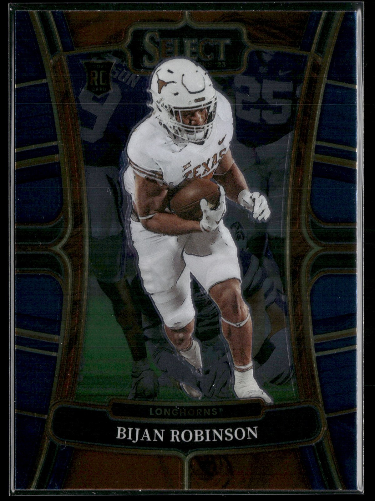 2023 Panini Select Draft Picks #9 Bijan Robinson Blue Retail