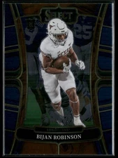 2023 Panini Select Draft Picks #9 Bijan Robinson Blue Retail
