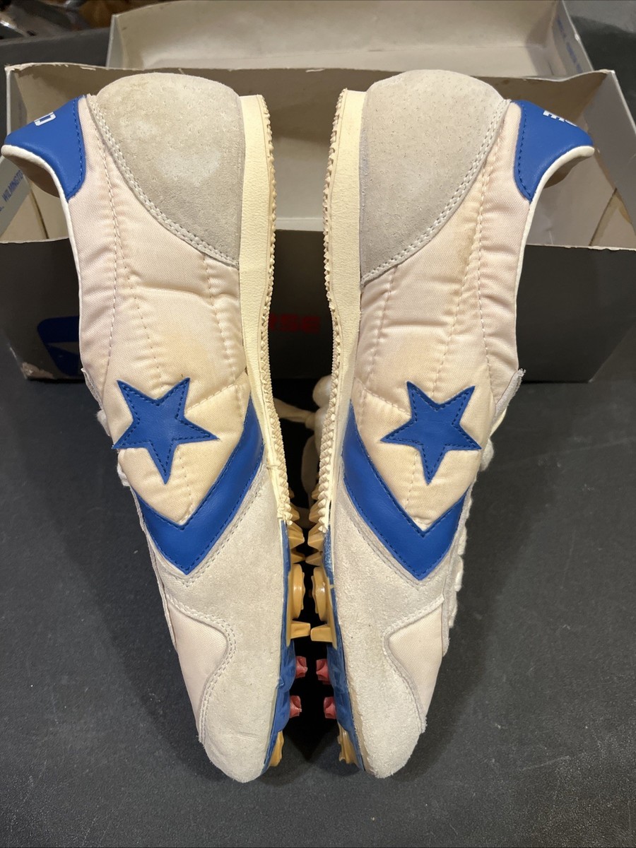 Vintage Converse Track Spikes Shoes Men's Size 9 Made in