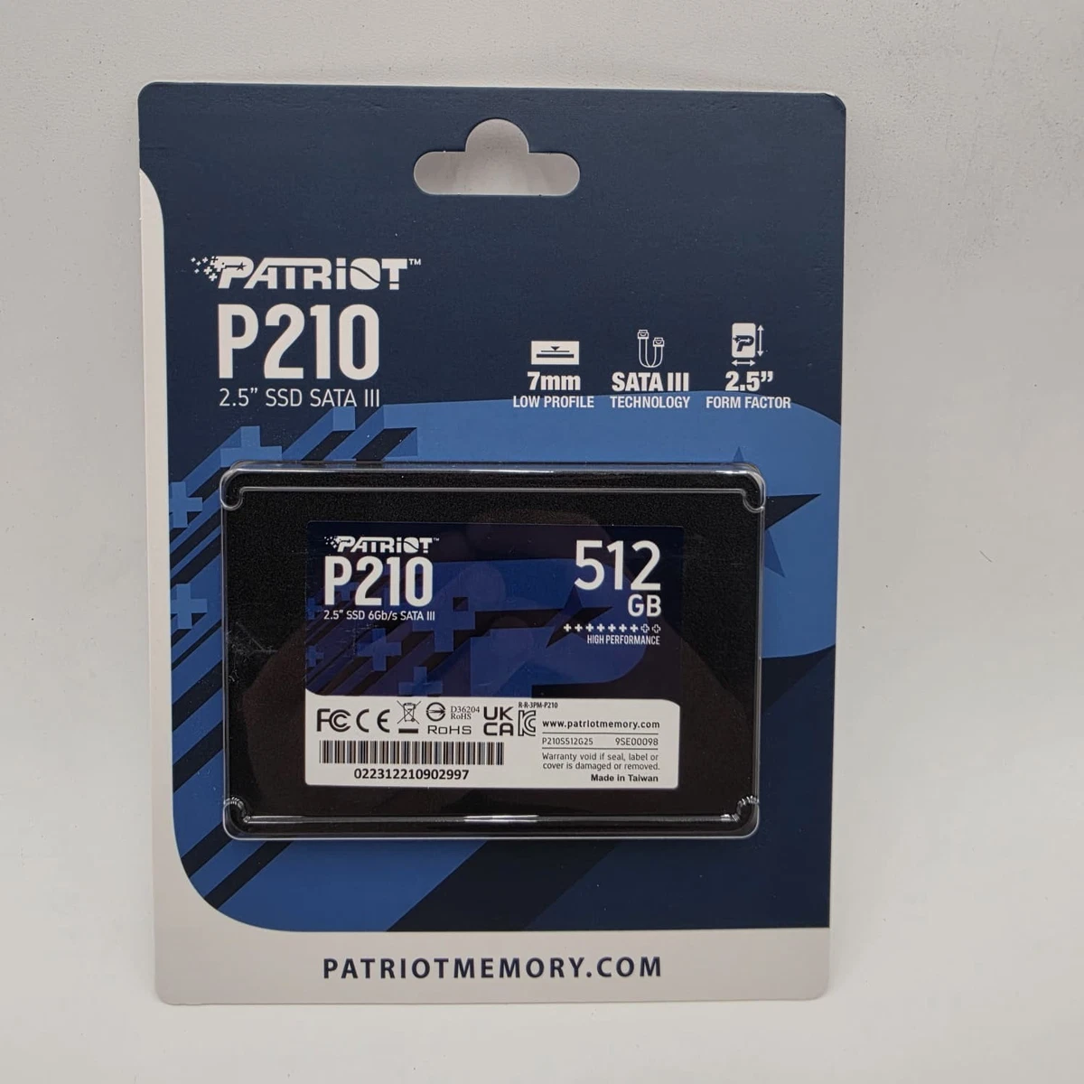 Patriot P210 2TB 2.5インチSSD SATA 未開封 P210 SATA III SSD 2.5