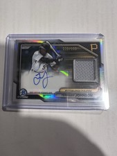 Topps 2024 Bowman Chrome Auto Relics Termarr Johnson #BCAR-TJ /150