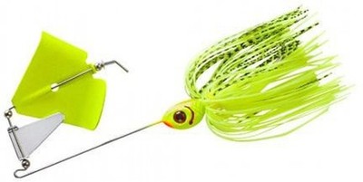 Booyah Buzz Buzzbait 1/2 Oz Chart/Chart Shad Bio-Flex Silicone Skirt 5/0 Hook