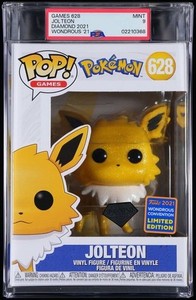 Funko POP! Pokemon: Jolteon #628 (Diamond Wondrous Convention) - PSA 9 MINT
