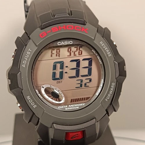 Casio G-Shock G-3011 (2454) Rare Vintage Quartz Watch Black Grey New Battery