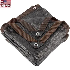 Durable HDPE Shade Cloth 10x20FT 70% UV Protection Outdoor Sunshade Netting New