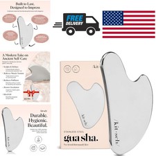 Face Sculpting Gua Sha Tool Made of Durable Stainless Steel for All Skin Types