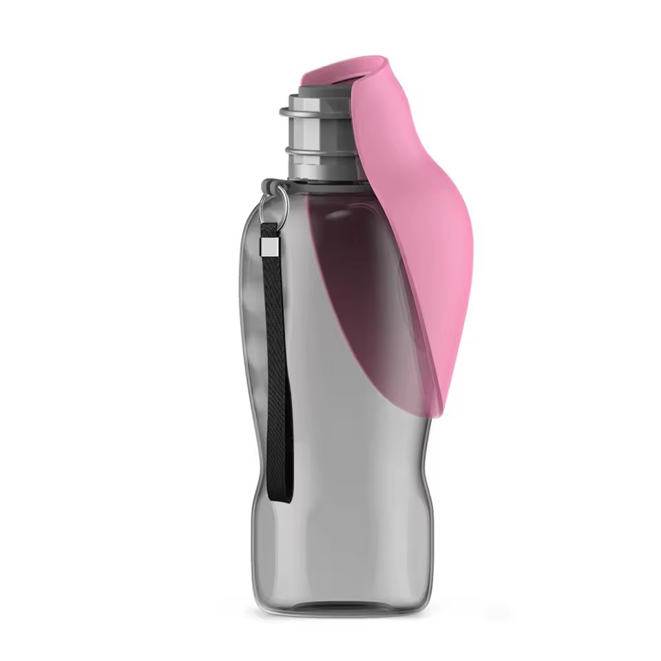 800ml Dog Water Bottle Portable for Small Medium Large Dogs Travel Feeder Pet Bo