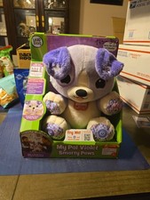 Leap Frog Leapfrog My Pal Violet Smarty Paws Interactive Purple Dog Plush Works