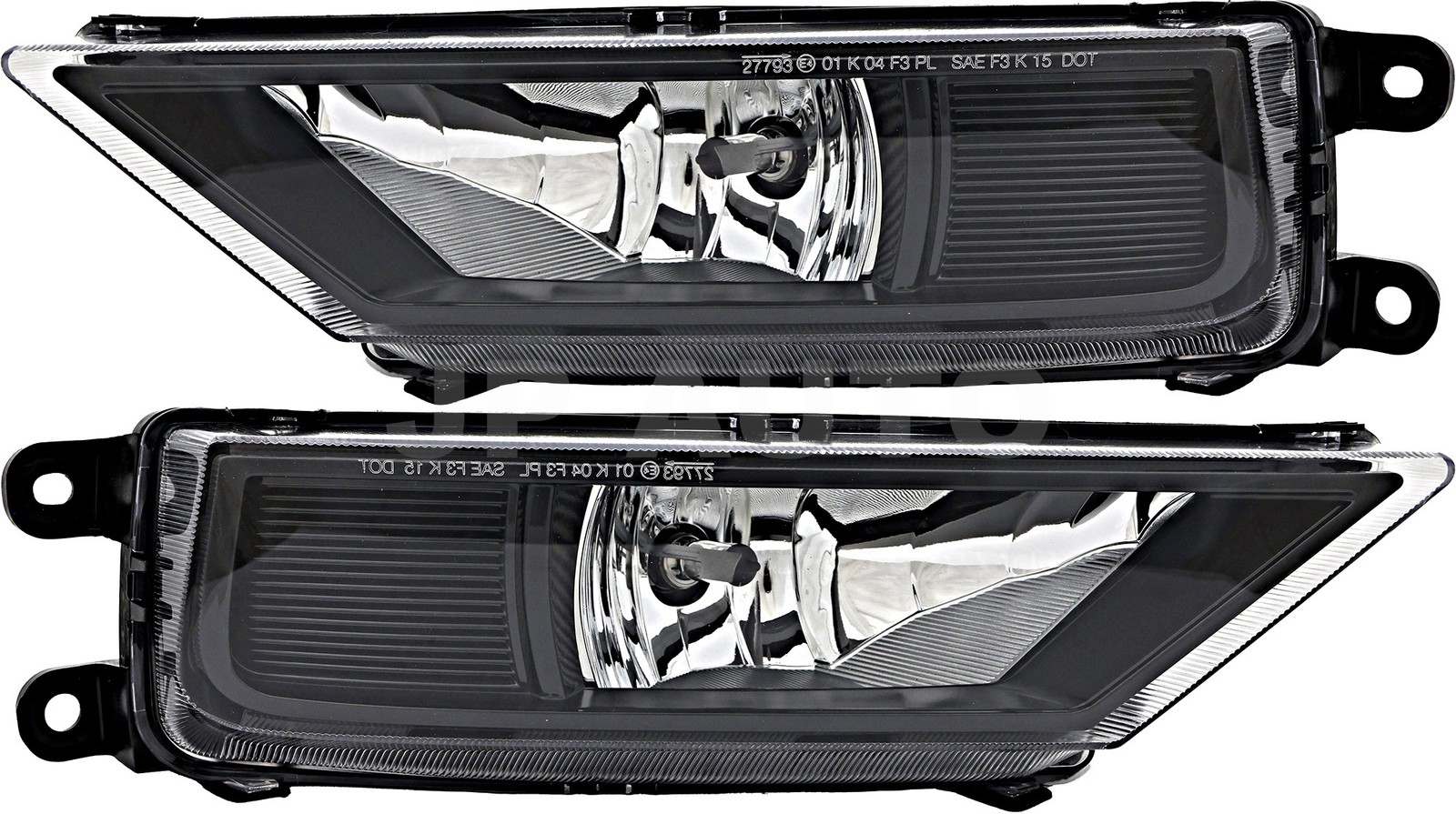 For 2018-2021 Volkswagen Tiguan Fog Light Pair