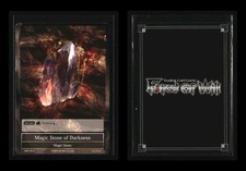 Force of Will TCG: The Moon Priestess Returns - #MPR-101 C Magic Stone Darkness