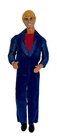 Vintage 1977 Superstar Ken Doll #2211 Blue Velvet Jumpsuit Watch Shoes