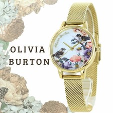 Olivia Burton Womens Fashion Watch OB16ER12 Quartz battery W/ Original Box