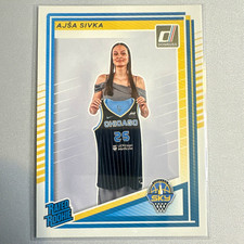 Panini 2025 Donruss WNBA Rated Rookie Ajsa Sivka Chicago Sky #93