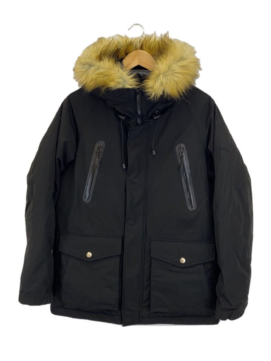 Schott Down Jacket M Polyester Black Snorkel Park… - image 1