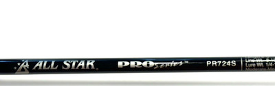 ALL STAR - PRO SERIES - PR724S 6'-0'' Graphite SPINNING ROD - New