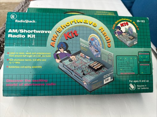 New Radio Shack AM Shortwave Radio Kit 28-183 Vintage | eBay